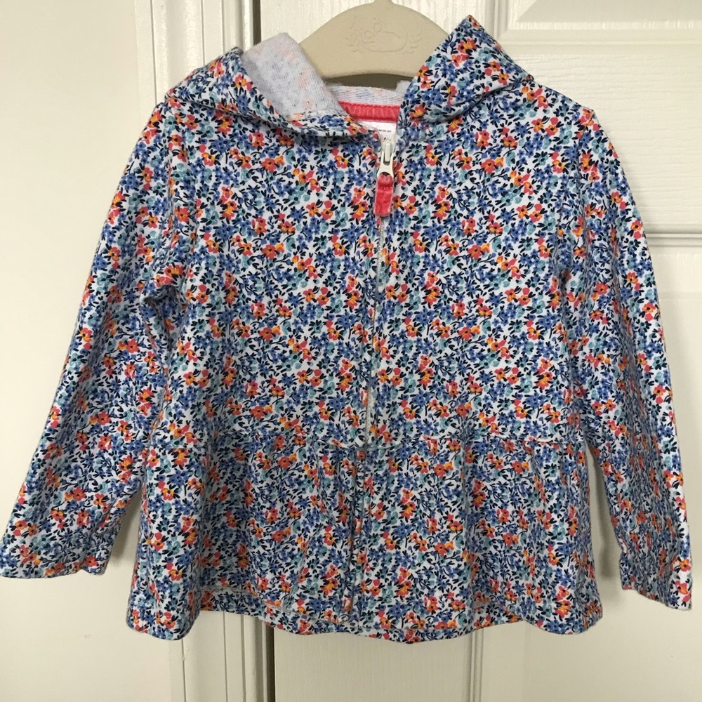 Floral Hoodie Jacket